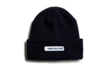 Navy Blue Waffle Beanie