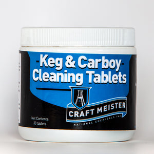 Craft Meister Keg & Carboy Cleaning Tablets 30/ct