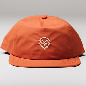 Unstructured Orange YVH Hat