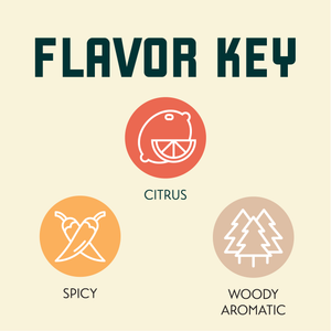 Southern Cross Hop Flavor Key
