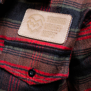 Flannel with Leather Patch | Two Styles