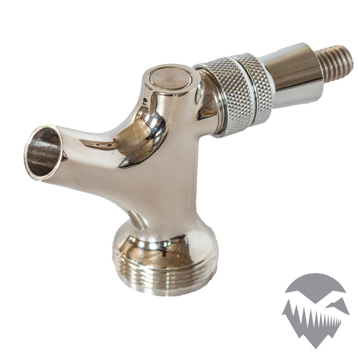 Draft Beer Tap Faucet, Chrome-plated